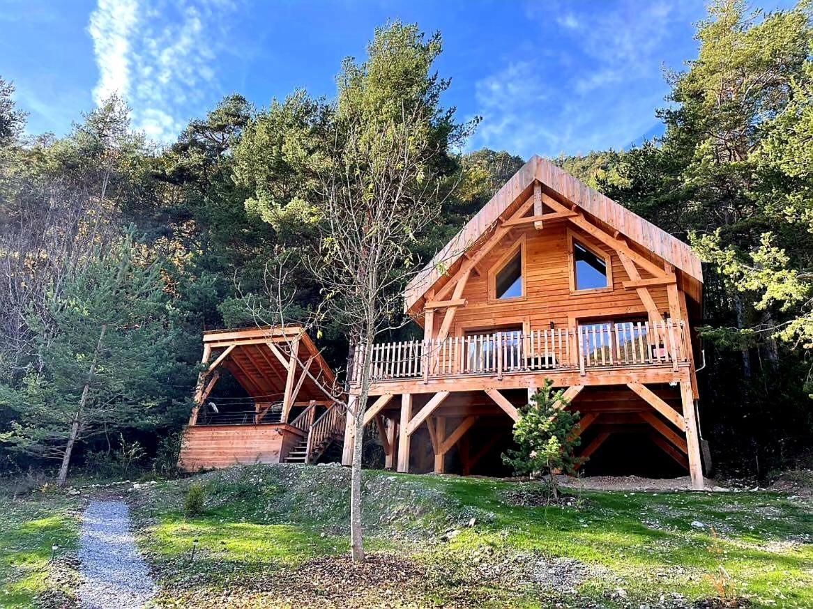Chalet L'Empreinte Saint-Étienne-de-Tinée Dış mekan fotoğraf